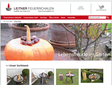 Tablet Screenshot of feuerimgarten.at